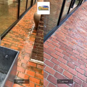 Concrete & Brick Pressure Washing